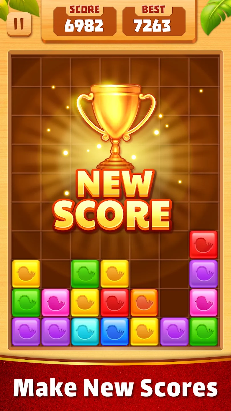 New high score screen