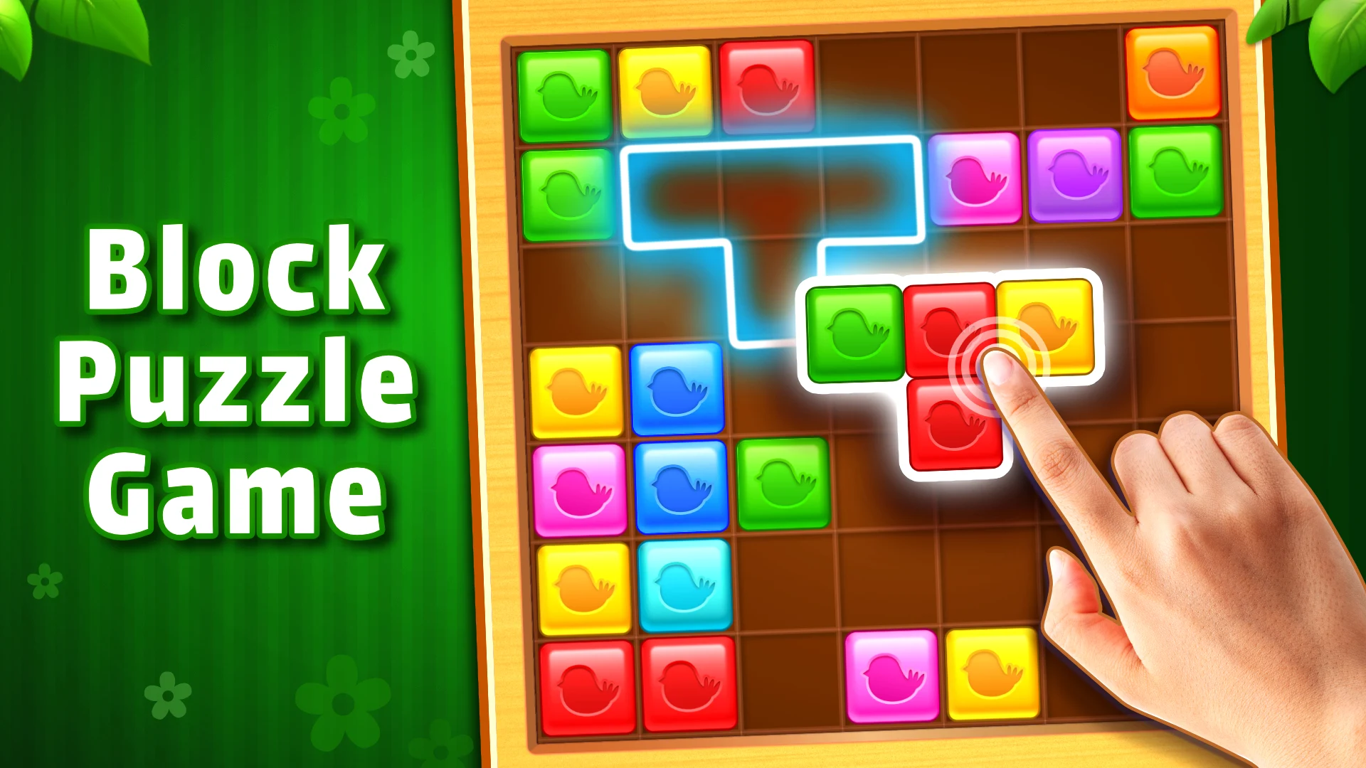 Placing a block on the puzzle grid